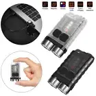 Mini Pocket Magnetic LED Flashlight Rechargeable Torch Work Light Lamp Potable