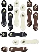 Tupalizy 9 Sets Snap Buttons Bag Strap Sew On Snaps Buckles Fasteners Closure Tabs for Sewing Bags Purse Wallets Handbags Leather Crafting Journals Phone Cases DIY Projects Supplies, Mixed Color