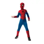 Rubie's 2 in 1 Reversible SpiderMan Halloween Fancy-Dress Costume for Child, Bi
