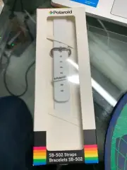 Watch Strap for Polaroid Smart Watch SB-502 Bracelet, White, new sealed.