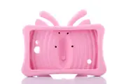 Catzon Butterfly Soft Silicone Tablet Case 7.0 inch For Samsung Galaxy Tab 3 P3200/T110/T111/T210/T211/T230/Huawei T1/Lenovo A7-Pink