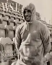 WSJ Mag. Fall 2023 Carlos Alcaraz - John Grisham, Linda Evangelista, Snoop Dogg