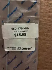 LARSEN 450-470 MHZ WHIP~~ NEW!!~~