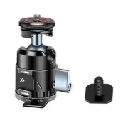 Metal Tripod Head with 360 Degree Rotation Stand for Photography and Video Equip