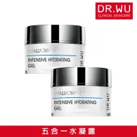 在飛比找momo購物網優惠-【DR.WU 達爾膚】玻尿酸保濕水凝露50ML(2入組)