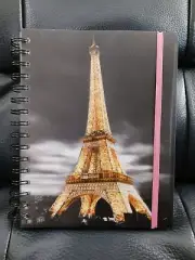Paris, Je T'aime Spiral Bound Notebook by Graphique, Featuring EIFFEL TOWER