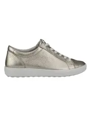 [ECCO] Soft 7 Leather Sneaker in Gold