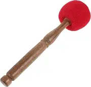 GOOHOCHY Singing Bowl Mallet with Wool Felt Ball Head Nepalese Striker for Meditation and Relaxation Sound Bowls Versatile Musical Instrument Accessory Easy to Clean Long