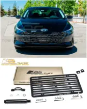 EOS Plate For 21-Up Hyundai Elantra Full Sized Tow Hook License Mount Bracket (for: Hyundai)