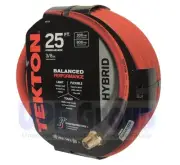 TEKTON 3/8" ID x 25' Hybrid Polymer Compressor Hose 300 PSI USA Made 46135