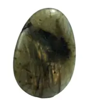 Labradorite Worry Thumb Stone (EA0737) healing gem crystal palmstone