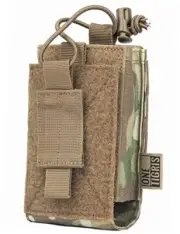 Radio Holster for BaoFeng UV-5R BF-F8HP Nylon MOLLE Pouch for 2 Multicam