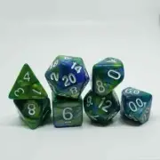 Gaia's Embrace 7 Dice Set RPG Polyhedral DND Dungeons Dragons Pathfinder d20