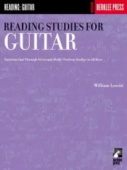 Reading Studies for Guitar Lessons Learn How to Play Music Berklee Press Book