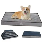 Dog Bed Soft Crate Pad Mat Reversible Warm& Cool, Washable Comfy Kennel Pad