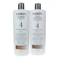 在飛比找Yahoo奇摩購物中心優惠-NIOXIN 耐奧森(儷康絲) 4號組合潔髮乳+甦活乳100