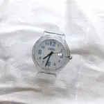 J-AXIS日本透明果凍感手錶(全新）