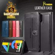 For Google Pixel 4a Case Magnetic Luxury Wallet Leather Flip Card Holder Cover
