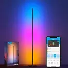 RGBIC Floor Lamp, LED Corner Lamp Works with Alexa, Smart Modern Floor Lamp with