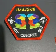 IMAGINE ACT Cuboree 2017 Scout Badge Patch