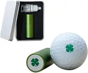 Golf Ball Stamp | Waterproof Aluminum Golf Ball Stamper with Refillable Permanent Ink | Custom Golf Ball Stamp Marker | Golf Ball Stamps Gifts for Golfers | Golf Balls Stamp