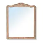 Bali Dresser Mirror Vanity Dressing Table Solid Oak Wood Frame Oak