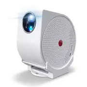 "[EU Direct] ProjeStar Snails 4K Supported Mini Projector 400ANSI Android 11 WiFi6 bluetooth5.2 270° Rotatable 350"" Scree"