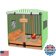 Owlcover Wood Sandbox Cover,600D Heavy Duty Waterproof Anti-UV Sand Box Cover
