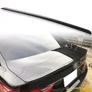 Fyralip Y22 Matte Black Trunk Lip Spoiler For Lexus GS L10 Sedan 11-15 Unpainted
