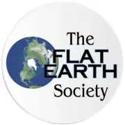 The Flat Earth Society - 3 Pack Circle Stickers 3 Inch