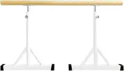 Portable Home Freestanding Ballet Bar Height Adjustable Lightweight Sturdy Home Gym Pole (1M)