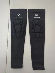 HOPEFORTH 2PCS PADDED ELBOW SLEEVES COMPRESSION ARM PROTECTION SUPPORT BLACK...