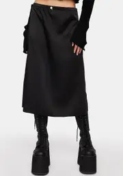[Dazed Studio] Lara Rose Midi Skirt