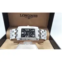 在飛比找蝦皮購物優惠-簡潔時尚  LONGINES 浪琴 石英男錶,附原裝錶盒