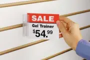 Slatwall Sign Holders-Super Grip-Invaders-20 pieces FLAG