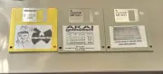 AKAI MPC 2000XL "Analog” Drum pack“ (Floppy Disk) 3 Disks