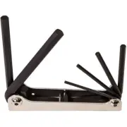 Klein Tools 6-Key Metric Folding Hex Key Set - 70580 - USA BRAND