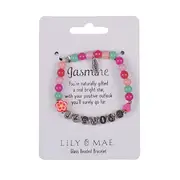 Lily & Mae Beaded Friendship Bracelet - Jasmine