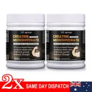 2xCreatine Monohydrate Micronized Powder Improve Muscle Growth Enhance Endurance