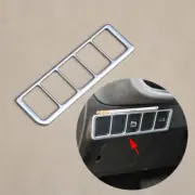 Chrome Front Light Switch Button Cover Trim For Mitsubishi Outlander 2013-2021 (for: Mitsubishi)