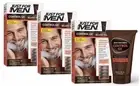 (3) Just For Men Control GX Gradual Grey Reducing Beard & Hair Wash 4 oz - 3 Box