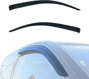 AUSGO Weathershields Compatible with Hyundai I20 PB Series 3Door 2010-2015, Weather Shields Window Visors Wind Deflectors Sun Rain Guard 2PCS Set