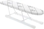 Portable Metal Ironing Board Ironing Board Rack with Cloth Cover Foldable Ironing Board Tabletop Ironing Board for Home Laundry Room