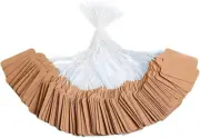 Price Tags with String, Suithink 300 Pieces Kraft Paper Tie on Labels 35 X 22...