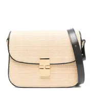 A.P.C. Grace Clasp Fastened Small Shoulder Bag One size beige