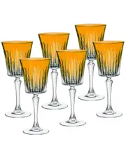 Barski Set of 6 Wine Goblets