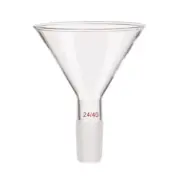 90mm,24/40,Glass Powder Funnel,100ml,Brand New Chemistry Laboratory Glassware