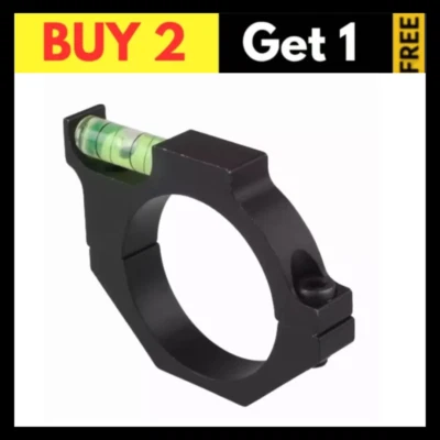 AU Alloy Rifle Scope Bubble Level For 30mm Tube Ring Mount Holder Hunting