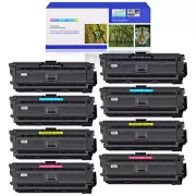 8PK BK/C/M/Y CF360A 508A Toner Set for HP Color LaserJet MFP M577dn M577f M577