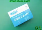 30 STERILE SCALPEL BLADES #10 #11 #12 #15 #20 #21 #23 #24